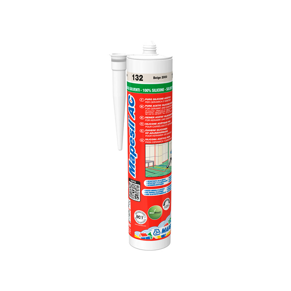 310ML Mapei Mapesil Silicone AC 132 Beige 2000