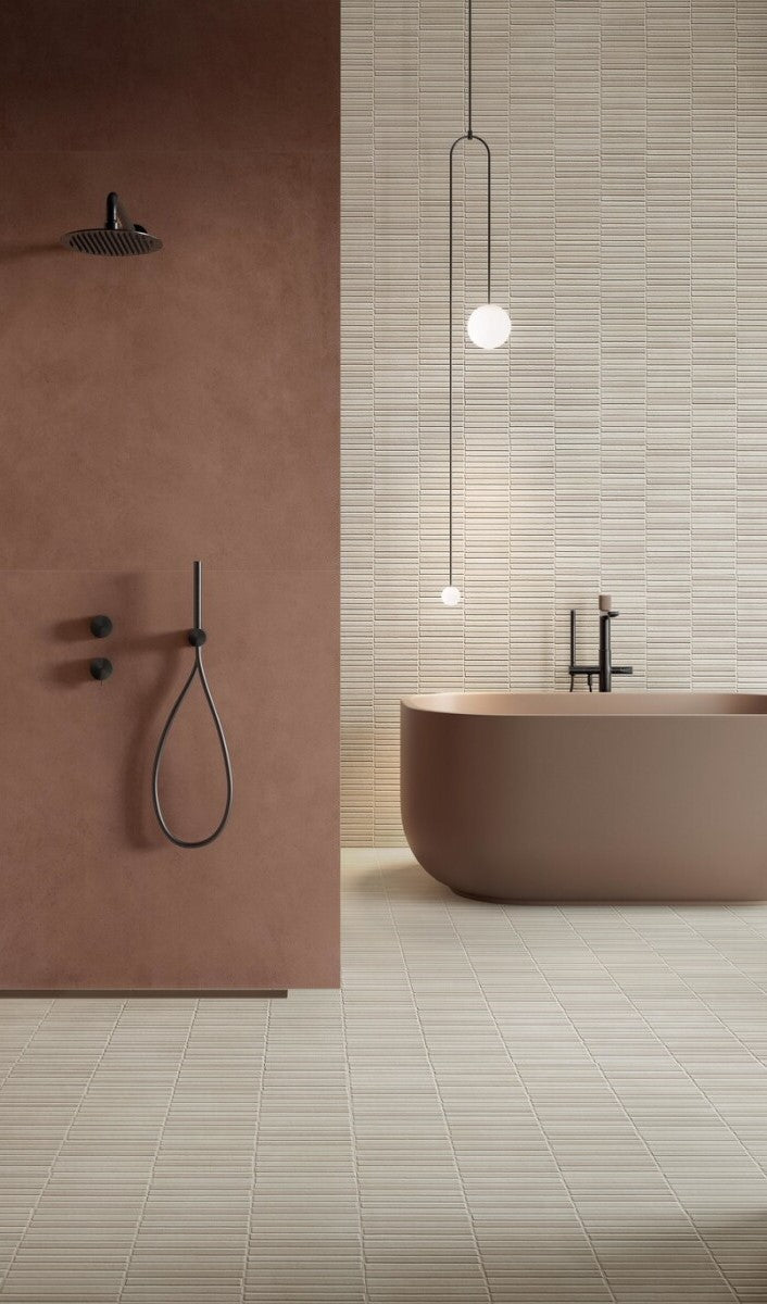 600x1200 Argilla Bianco Soft Touch Irregolo Matt Tiles