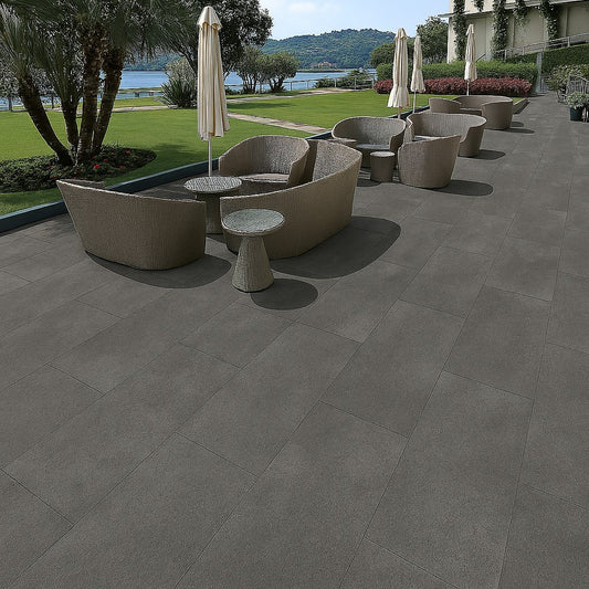 400x800 Dark 20% Cat Paw Honed Bluestone Tiles