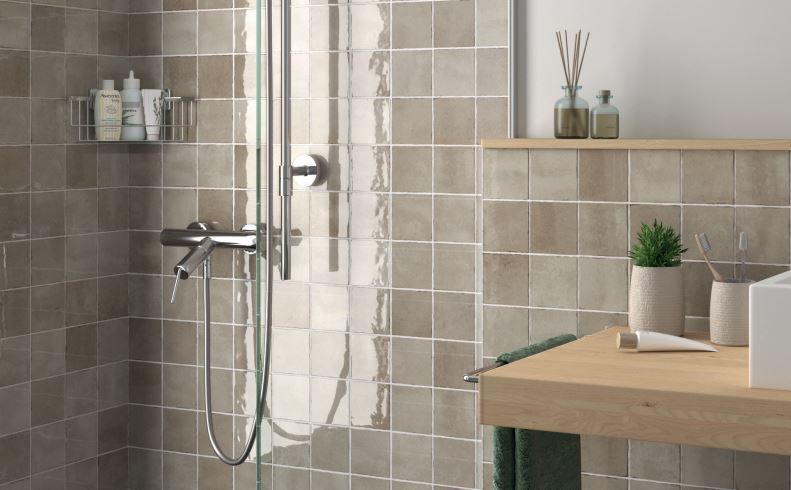 100x100 Barretta Cipria Gloss Tiles