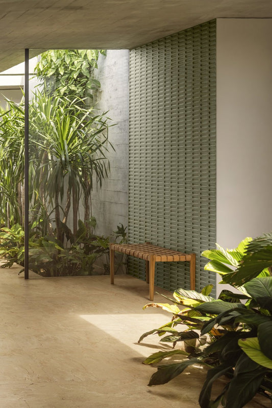 50x150 Confetto Salvia Struttura Savoiardo 3D Semi-Matt Tiles by Marazzi