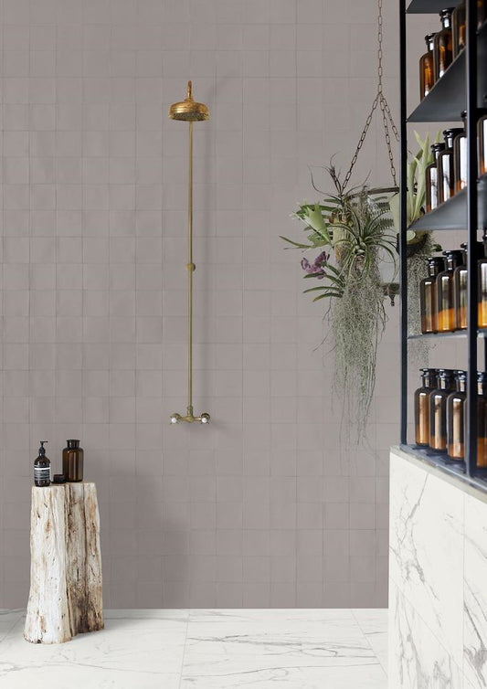 100x100 Confetto Grigio Semi-Matt Tiles by Marazzi