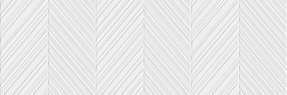 300x900 Everest White Chevron Look Textured Matt Tiles