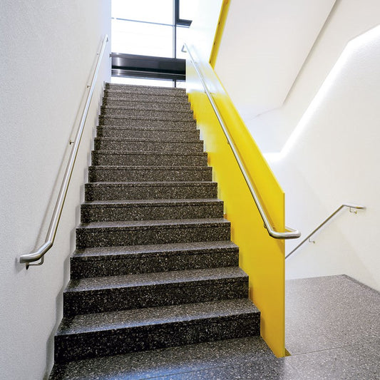 1420x2530 Granito Multi Colour Nero Classic Terrazzo Honed Slab