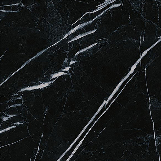 300x300 Imperiale Marquina Black Marble Look Matt Tiles