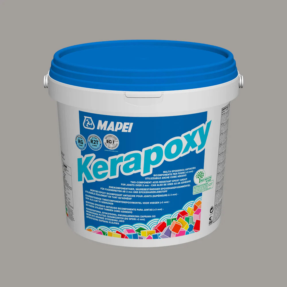 5KG Mapei Kerapoxy Grout 112 Medium Grey