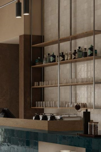 100x100 Lume White Lux (Gloss) Tiles by Marazzi