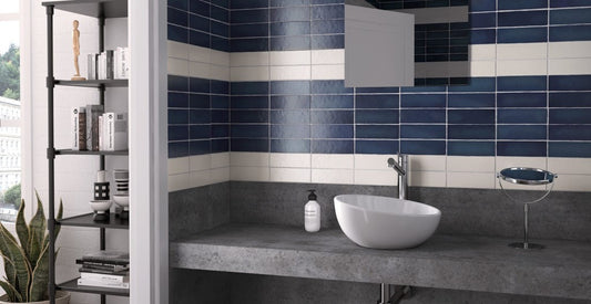 65x200 Lava Sea Blue Matt Tiles