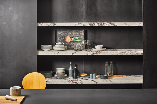 1620x3240x12 Grande Porcelain Slab Metal Look Iron Dark Matt by Marazzi