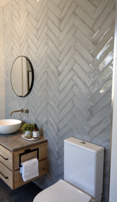 75x300 Mosta Pearl Gloss Tiles