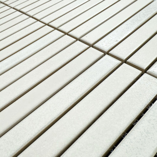 20x145 Nogata Cotton Satin Finger Mosaic Tiles