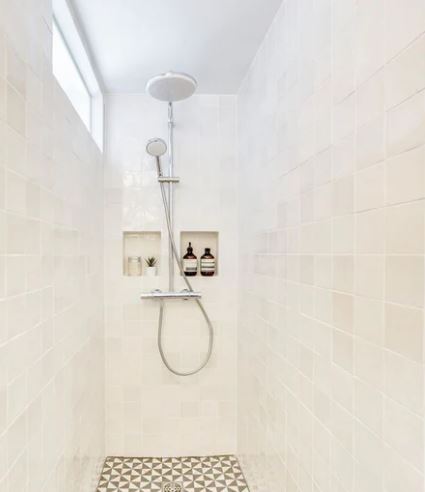 100x100 Zellige Gesso Lux (Gloss) Tiles by Marazzi