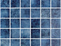 50x50 Aqua Lume Penta Arrecife Blue Shiny Tiles