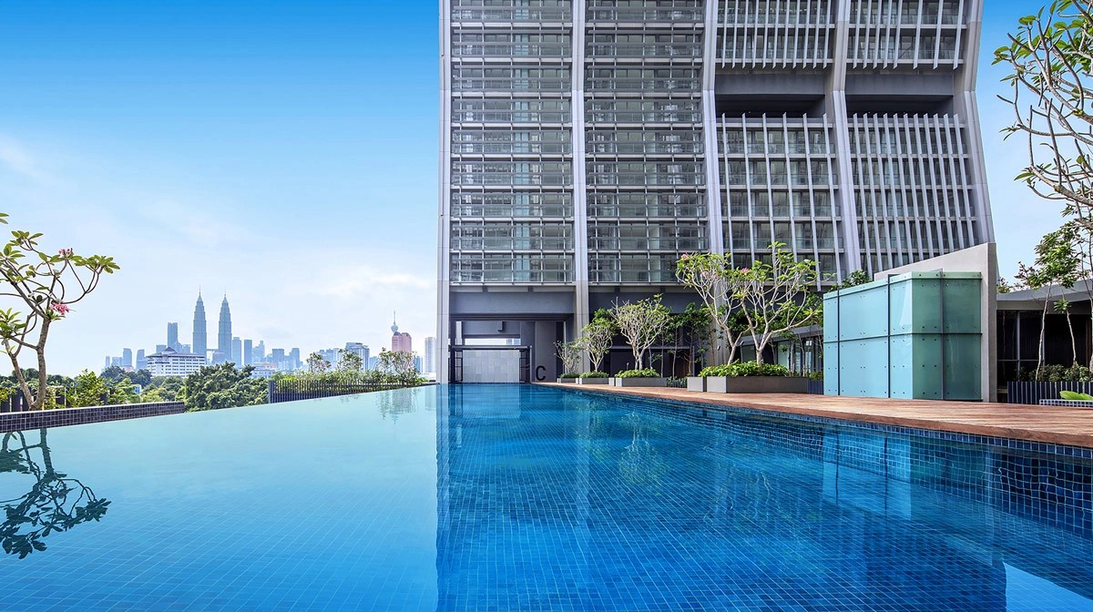 50x50 Aqua Lume Penta Arrecife Blue Shiny Tiles