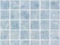 50x50 Aqua Lume Penta Ios Blue Shiny Tiles