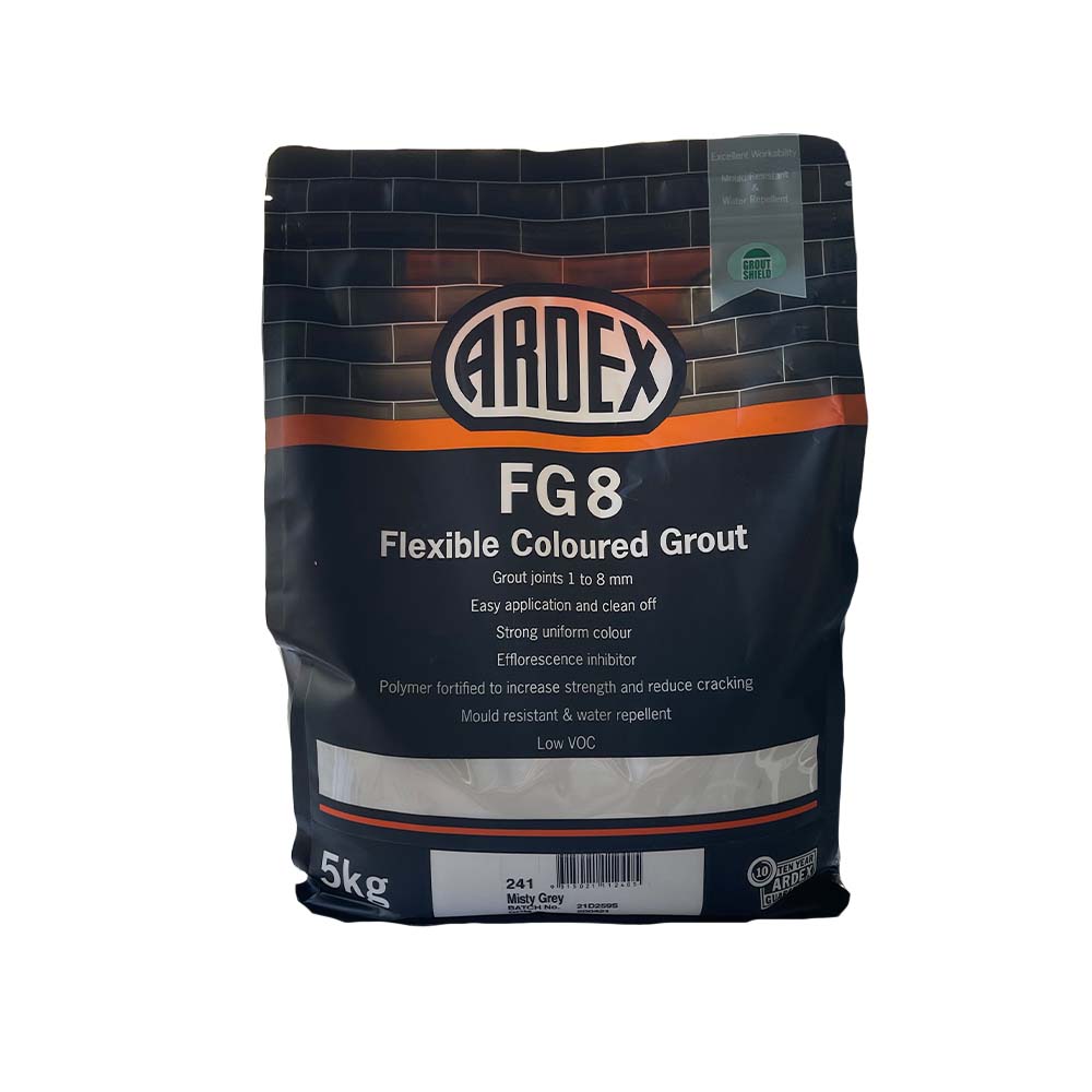 5KG Ardex FG-8 Grout #241– Misty Grey