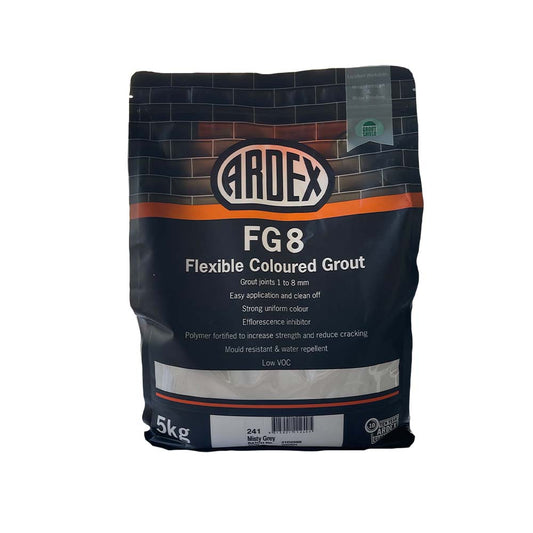 5KG Ardex FG-8 Grout #241– Misty Grey