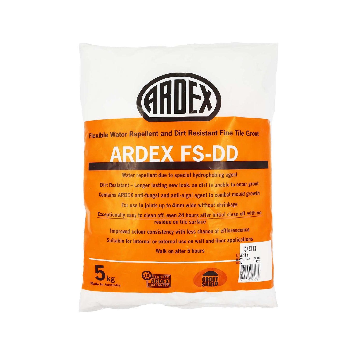 5KG Ardex FS-DD Grout #390– Ultra White