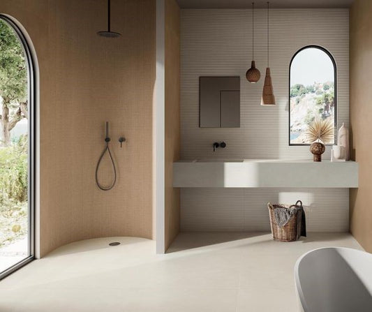 600x600 Argilla Bianco Soft Touch Matt Tiles