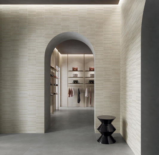 600x1200 Argilla Bianco Soft Touch Irregolo Matt Tiles