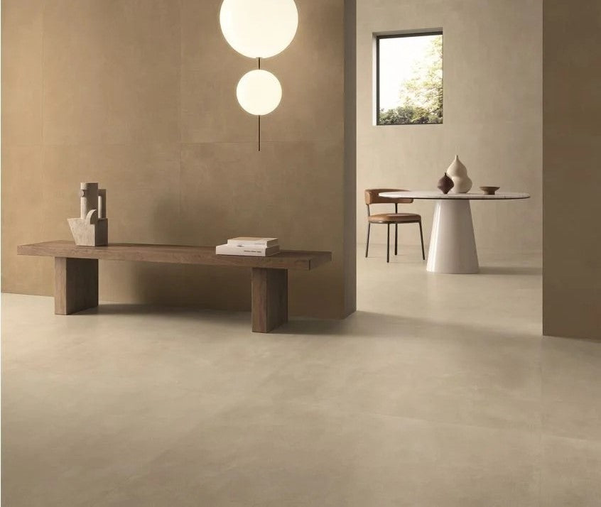600x600 Argilla Canapa Soft Touch Matt Tiles