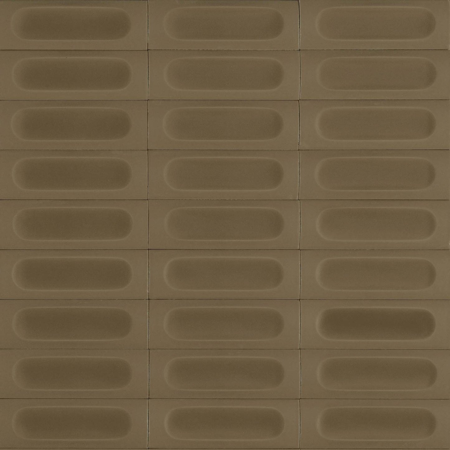 50x150 Confetto Kaki Struttura Savoiardo 3D Semi-Matt Tiles by Marazzi