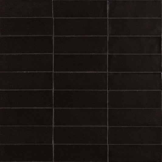 50x150 Confetto Nero Semi-Matt Tiles by Marazzi