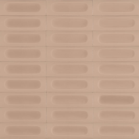 50x150 Confetto Rosa Struttura Savoiardo 3D Semi-Matt Tiles by Marazzi