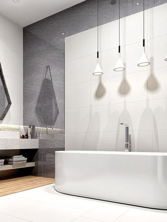 600x600 Costa White Rock Face Tiles