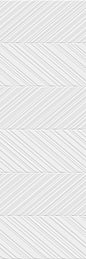 300x900 Everest White Chevron Look Textured Matt Tiles