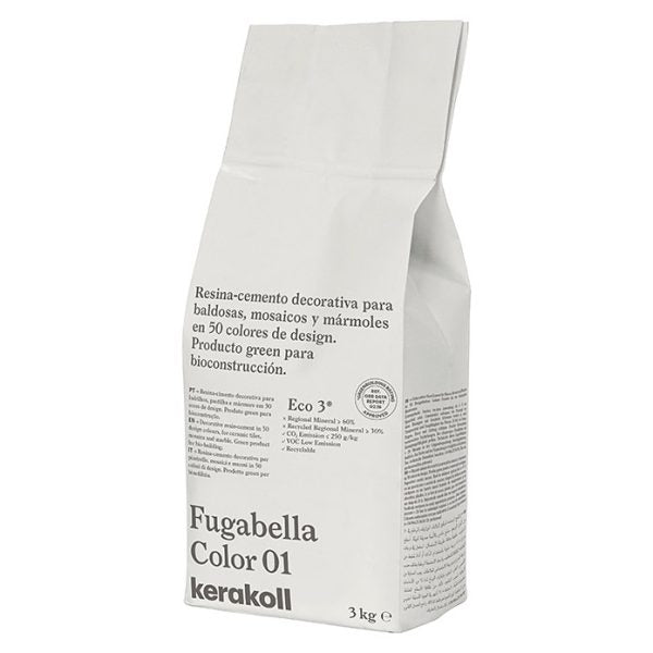 3KG Kerakoll Fugabella Grout #01 – KK01