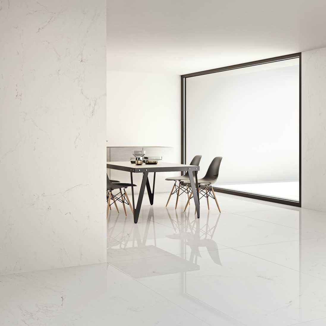 1620x3240x12 Grande Porcelain Slab Marble Look Altissimo Lux (Gloss) by Marazzi