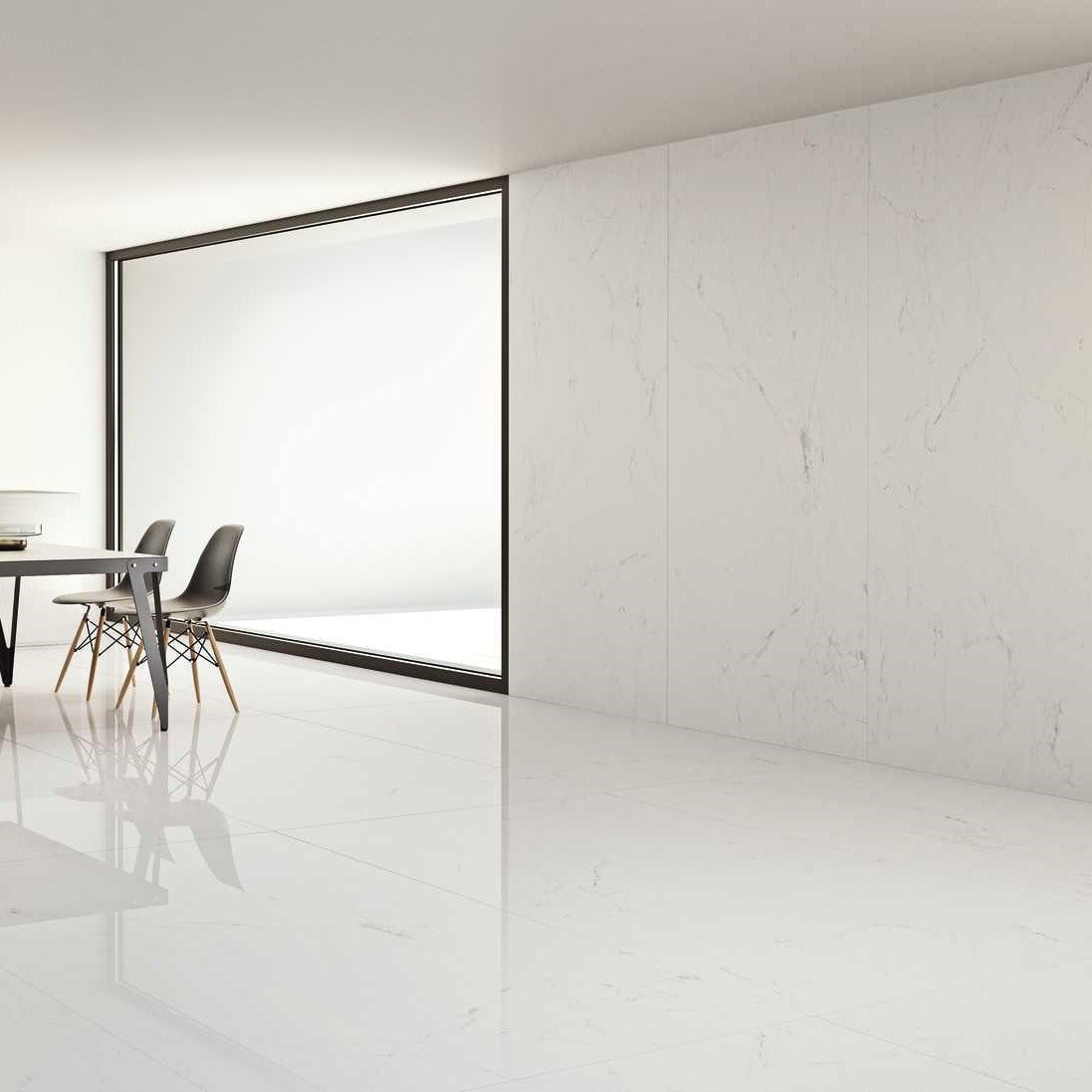 1620x3240x12 Grande Porcelain Slab Marble Look Altissimo Lux (Gloss) by Marazzi