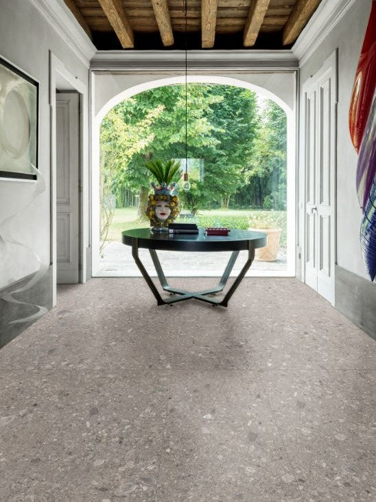 1200x2400x6 Grande Porcelain Slab Stone Look Ceppo Di Grey Natural Matt by Marazzi