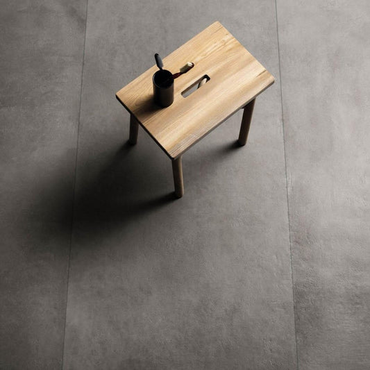 1200x2400x6 Grande Porcelain Slab Concrete Look Graphite Natural Matt by Marazzi