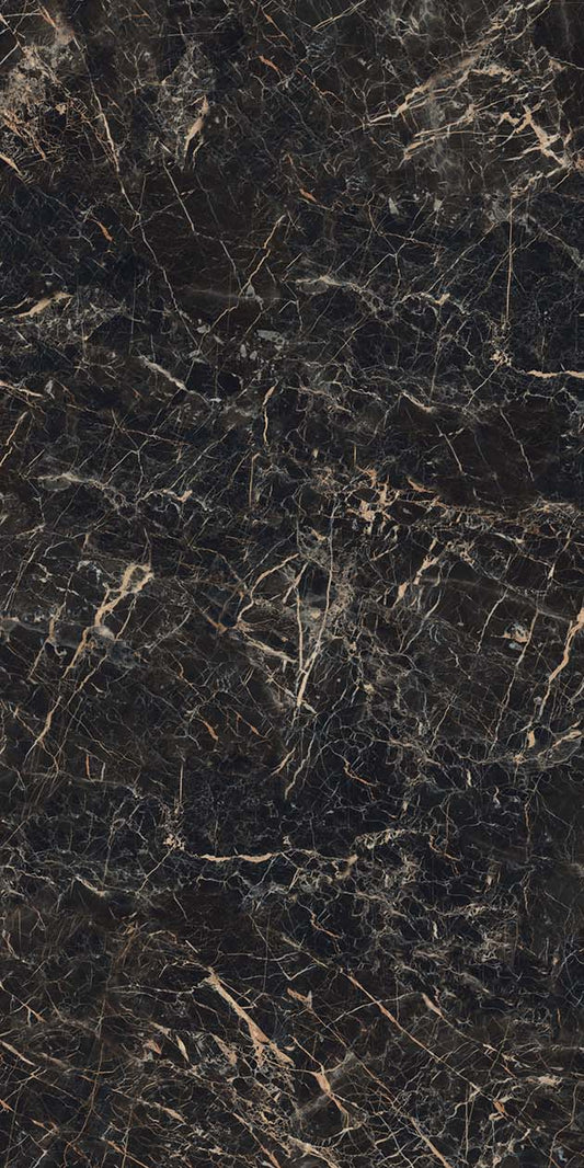1200x2400x6 Grande Porcelain Slab Marble Look Saint Laurent Natural Matt by Marazzi