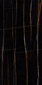 1600x3200x6 Grande Porcelain Slab Marble Look Sahara Noir Lux (Gloss) by Marazzi