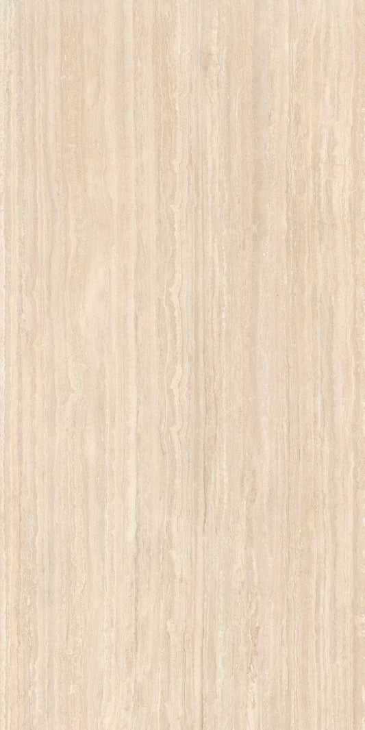 1620x3240x12 Grande Porcelain Slab Travertine Look Classico Puro Satin by Marazzi