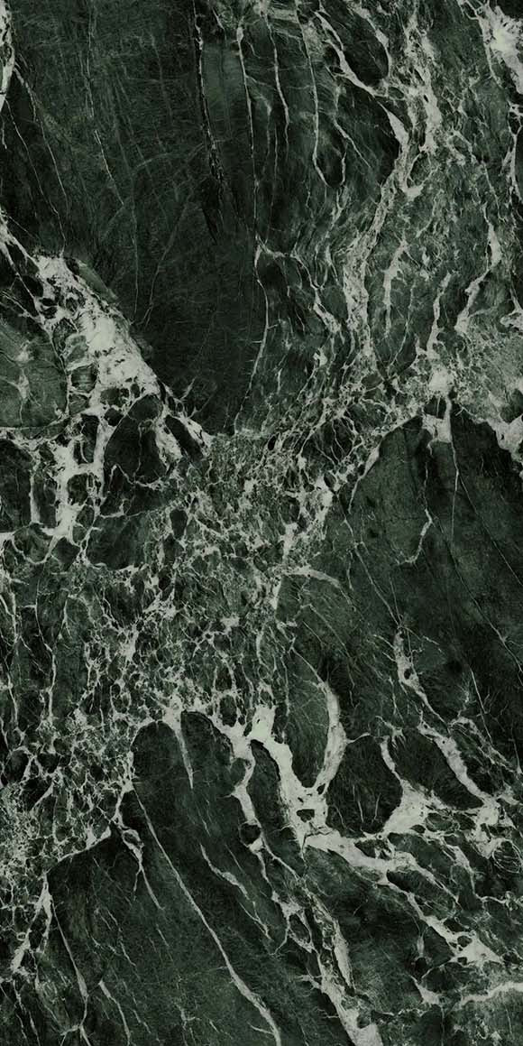 1600x3200x6 Grande Porcelain Slab Marble Look Verde Aver Lux (Gloss) by Marazzi