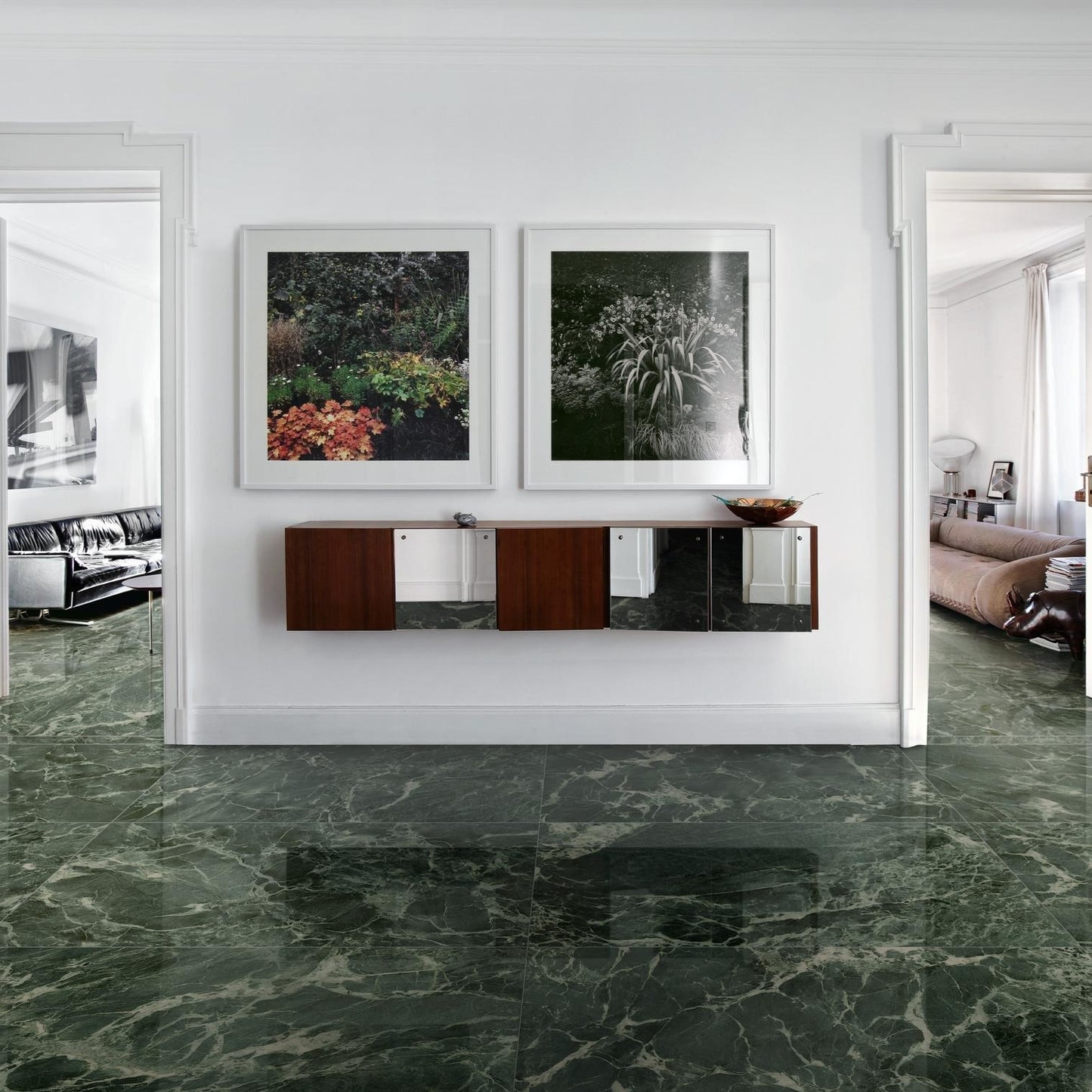 1600x3200x6 Grande Porcelain Slab Marble Look Verde Aver Lux (Gloss) by Marazzi