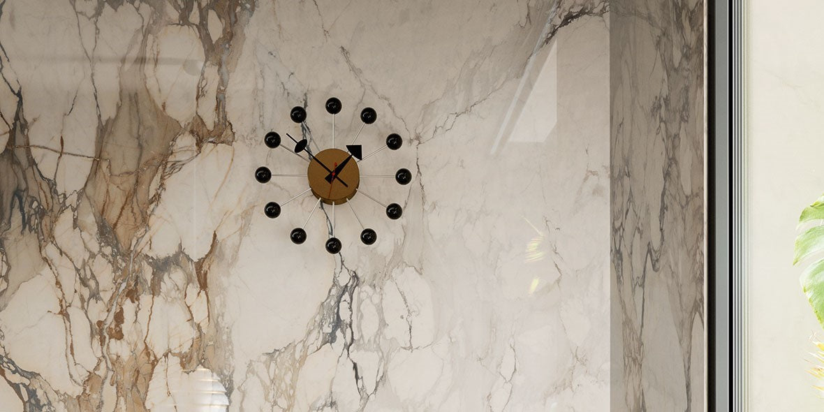 1620x3240x12 Grande Porcelain Slab Marble Look Calacatta Vena Vecchia Satin by Marazzi