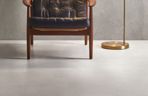 1620x3240x12 Grande Porcelain Slab Concrete Look White Natural Matt by Marazzi