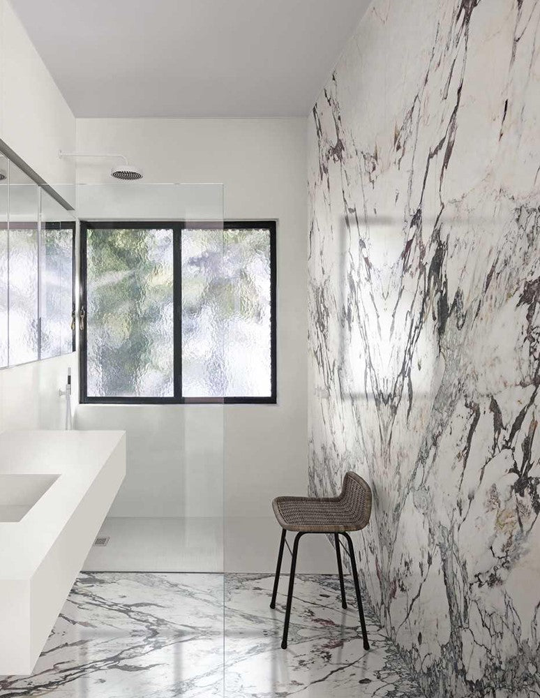 1200x2400x6 Grande Porcelain Slab Marble Look Capraia Lux (Gloss) by Marazzi