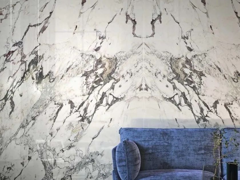 1200x2400x6 Grande Porcelain Slab Marble Look Capraia Lux (Gloss) by Marazzi