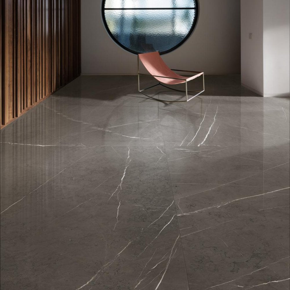 1200x2400x6 Grande Porcelain Slab Marble Look Imperiale Lux (Gloss) by Marazzi
