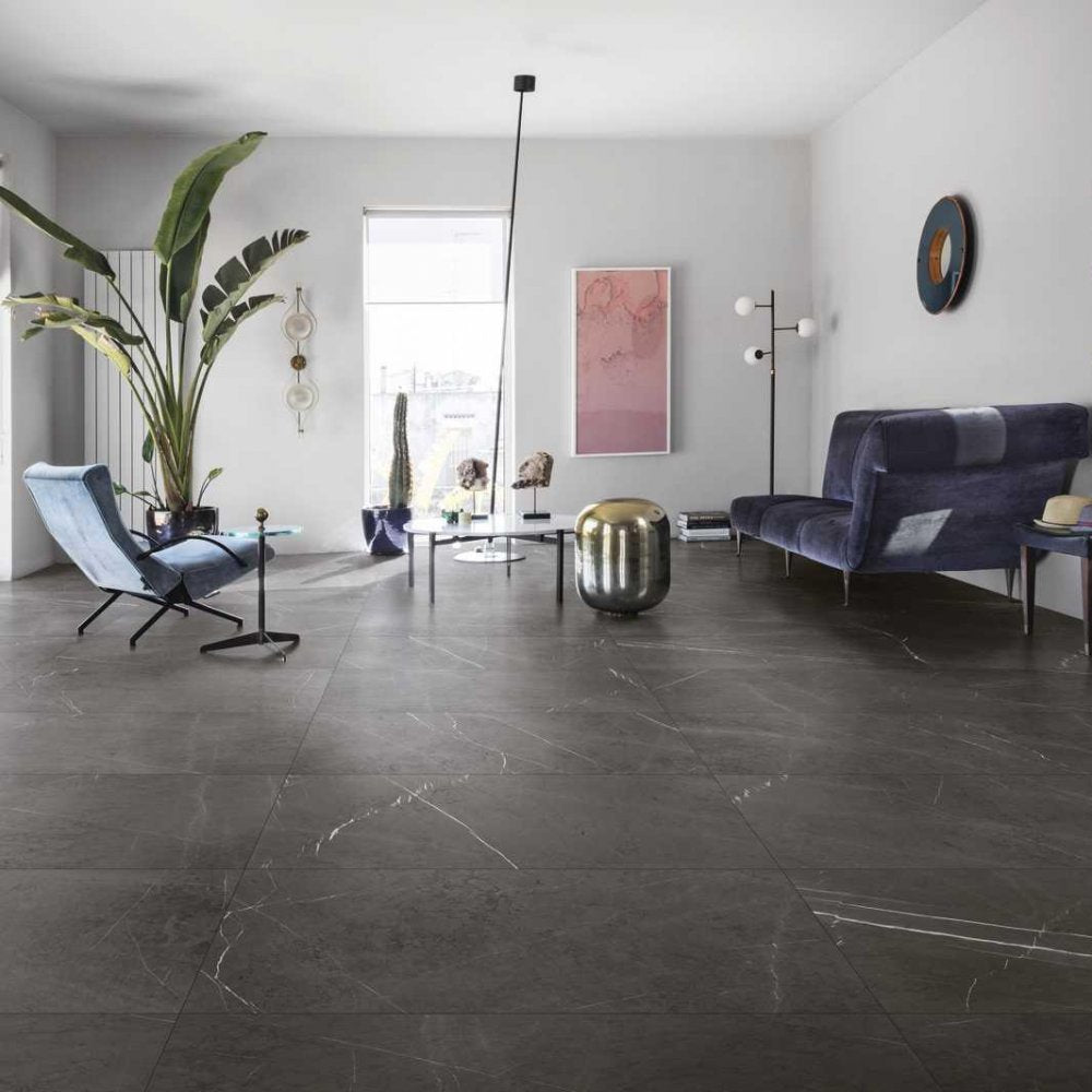 1200x2400x6 Grande Porcelain Slab Marble Look Imperiale Lux (Gloss) by Marazzi