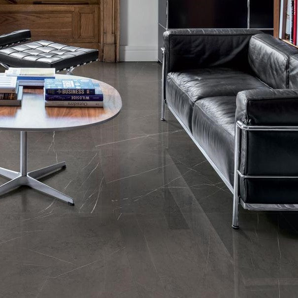 1200x2400x6 Grande Porcelain Slab Marble Look Imperiale Lux (Gloss) by Marazzi
