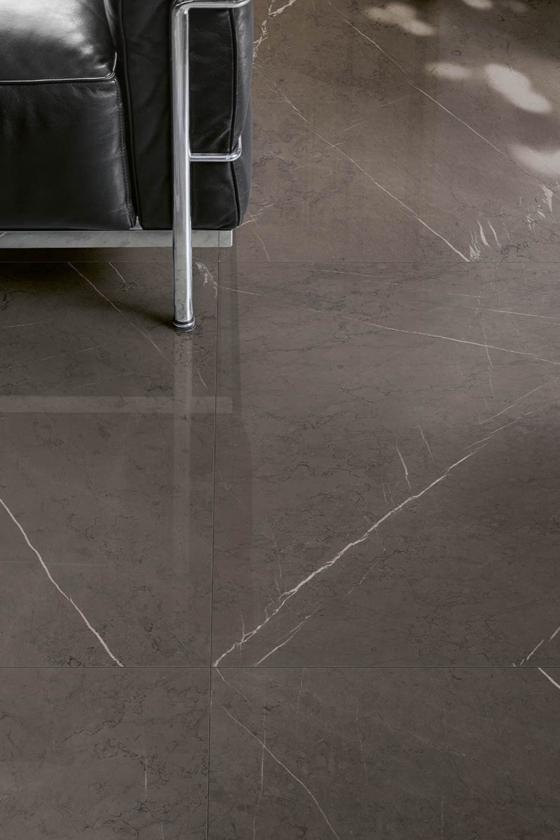 1200x2400x6 Grande Porcelain Slab Marble Look Imperiale Lux (Gloss) by Marazzi