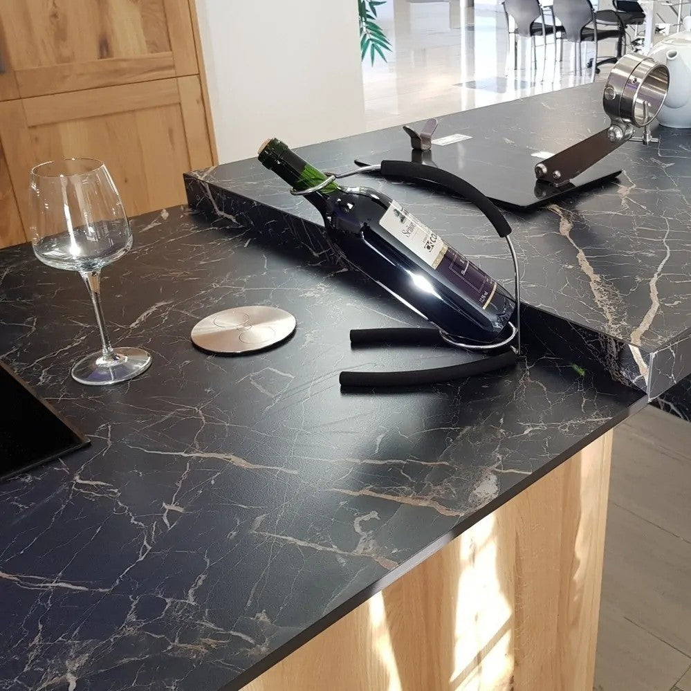 1200x2400x6 Grande Porcelain Slab Marble Look Saint Laurent Lux (Gloss) by Marazzi