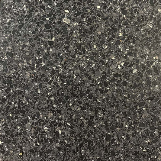 600x600 Granito Grigio Nero Classic Terrazzo Honed Tiles